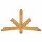 Ekena Millwork Alberta Rough Sawn Timber Gable Bracket, Western Red Cedar, 72"W x 39"H x 2"D x 6"F, 13/12 Pitch GBW072X39X0206ALB00RWR - alternate 1